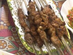 烤羊肉串-新疆红柳花餐厅(新洲店)