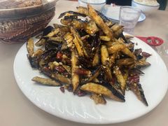 风味脆皮茄子-老码头黑皮肘子锅包肉(文政街店)