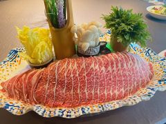 雪花牛肉小火锅-骏莱海鲜鱼港(五角场店)