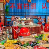 听说把强哥的那套茶具都搬来了，强哥也喜欢吃‼️
