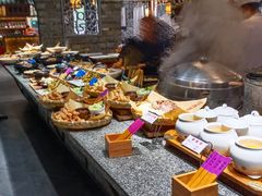 自助取餐区-印巷里主题餐厅(马鞍山店)