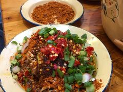 烤脑花-拈签一笑黄牛肉辣卤串串