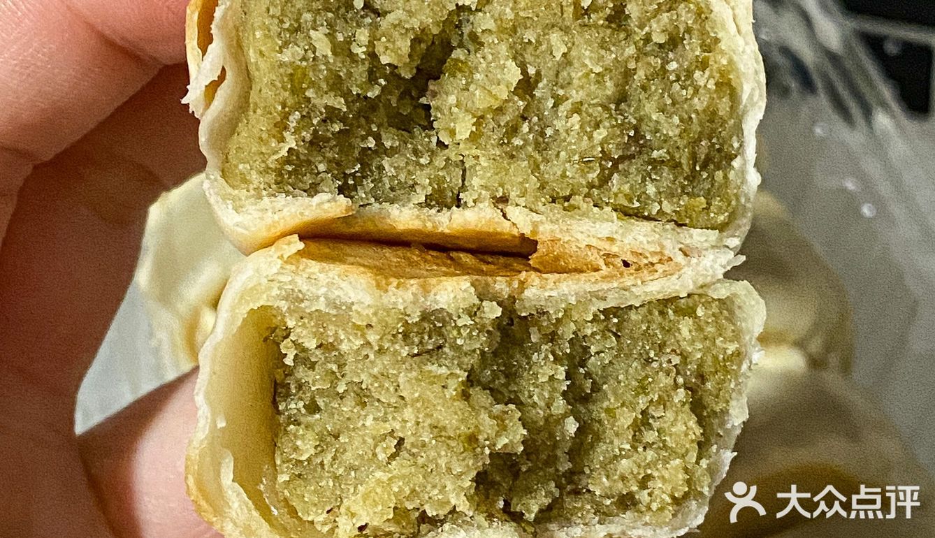 被包装耽误的老式绿豆饼 嘎嘎好吃