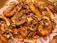 干锅鱿鱼虾-华顺土菜馆(洪岗路店)