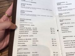 菜单-Vanilla Specialty Coffee(八大关店)