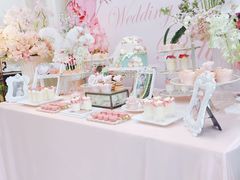 店内布置-李奥斯汀蛋糕商务茶歇·甜品台·企业活动团建(长寿路店)