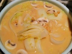 豆汤娃娃菜-绿茶餐厅(昆明世纪金源店)