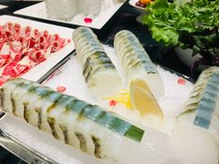 和盛大连活海参刺身-璞御·海鲜·雪花牛肉局(宾水西道店)