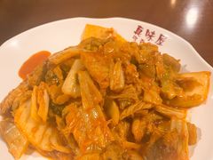 泡菜炒五花肉-第二外国语学院-韩国餐厅(朝阳路店)