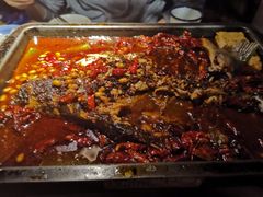 重庆豆花烤鱼-探鱼·鲜青椒爽麻烤鱼(增城东汇城店)