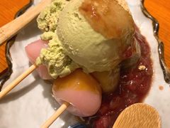 七喜糯米丸子冰淇淋-有喜屋·烧鸟·居酒屋(三钢里店)