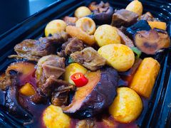 -东来菜馆•手抓海鲜家常菜•海鲜锅贴(鸽子窝店)
