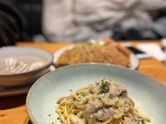 奶油蘑菇面-The Diner X餐厅(青岛万象城店)
