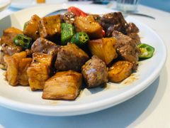 珍菌牛肉粒-汤城小厨•粤菜•靓汤(金宝街店)
