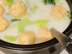 自制手打鱼腐浸时蔬-白云宾馆·白云轩中餐厅·匠心手制