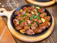 铜盘梅火烤肉-鲜小岛·铜锅涮肉