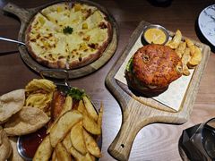 双蛋指椒牛肉汉堡-魏客咖啡(中铁中心店)