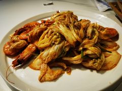 大虾烧白菜-1937青岛老味道·海肠捞饭·青岛菜(大鲍岛栈桥店)