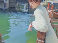 -暮晚尘香汉服旗袍