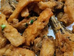 椒盐鱼骨-庆丰农庄·团建·农家菜(大浪店)