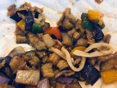 茄子肉丁打卤面-乐三里屯面馆(阿那亚店)