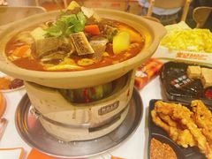 -宝记烧烤·碳锅羊肉·羊蝎子火锅·夜食社(文体路创始店)