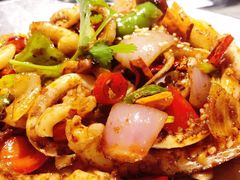 干锅鱿鱼-小菜园新徽菜(常州武进吾悦店)