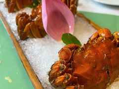 金牌花雕醉蟹-荷风细雨·中国茶宴(碧云店)