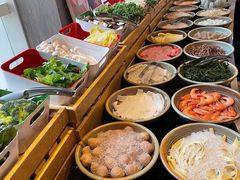 自助取餐区-西宁富力万达文华酒店美食汇西餐厅