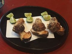 炸松茸-是山居
