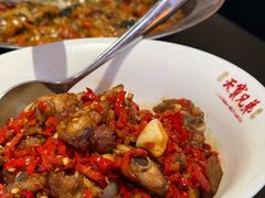 鸡肠辣椒炒鲜排骨-天宝兄弟(前海壹方城店)