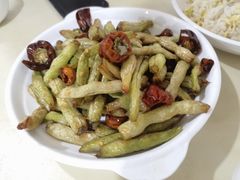 干煸芸豆-满口香饭店