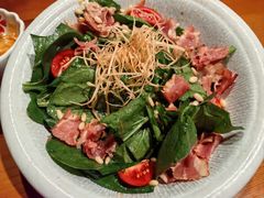 获奖的培根菠菜沙拉-有喜屋·鲜鸡烧鸟·居酒屋(安龙路店)