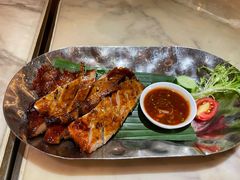 炭烧猪颈肉-星洲小聚·东南亚菜(中航城君尚店)