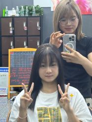 -藤野造型专业烫染接发