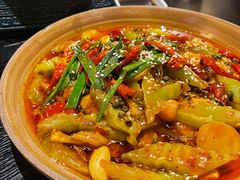 椒香水煮跳水蛙-柒园·三十年创意杭帮菜(龙湖滨江天街店)