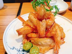 蜜汁酥皮虾-四季民福烤鸭店(前门廊房二条店)