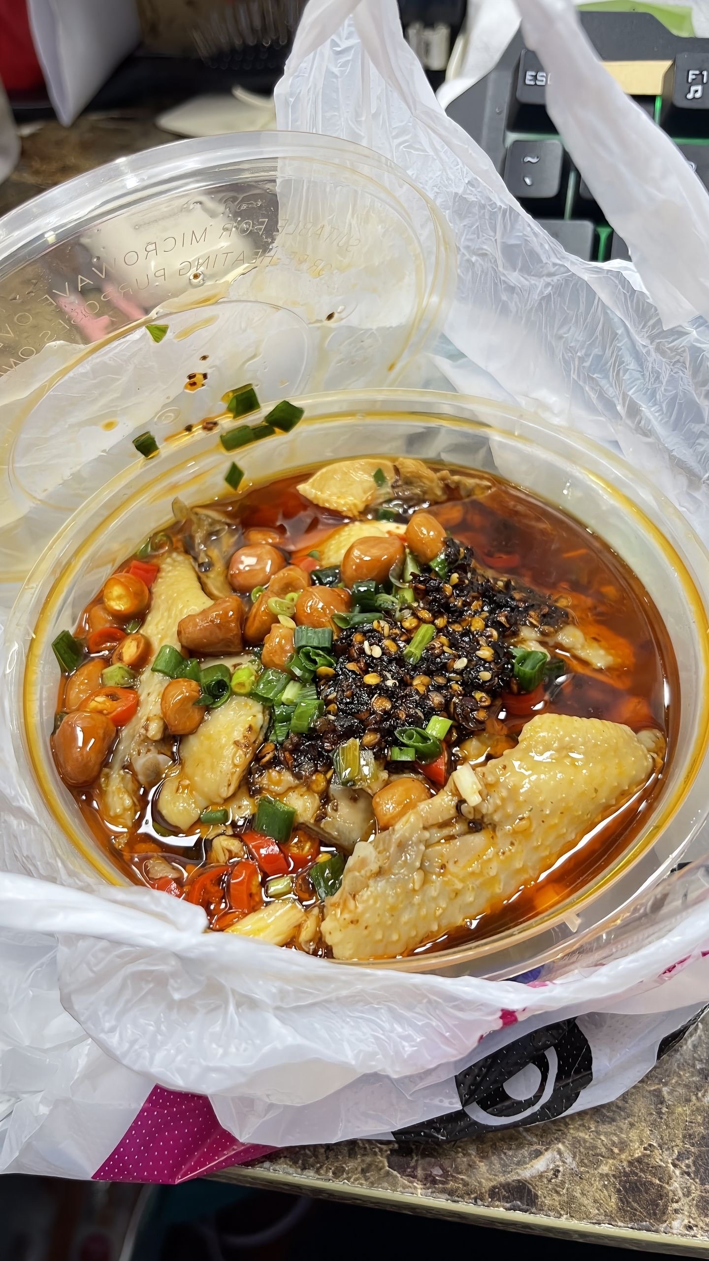 鲜香过瘾的口水鸡外卖