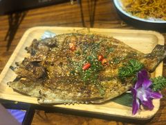 葱烤鲈鱼-功夫怪兽·烧烤(珠江路店)