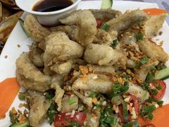 椒盐九肚鱼-凤城康记饭店