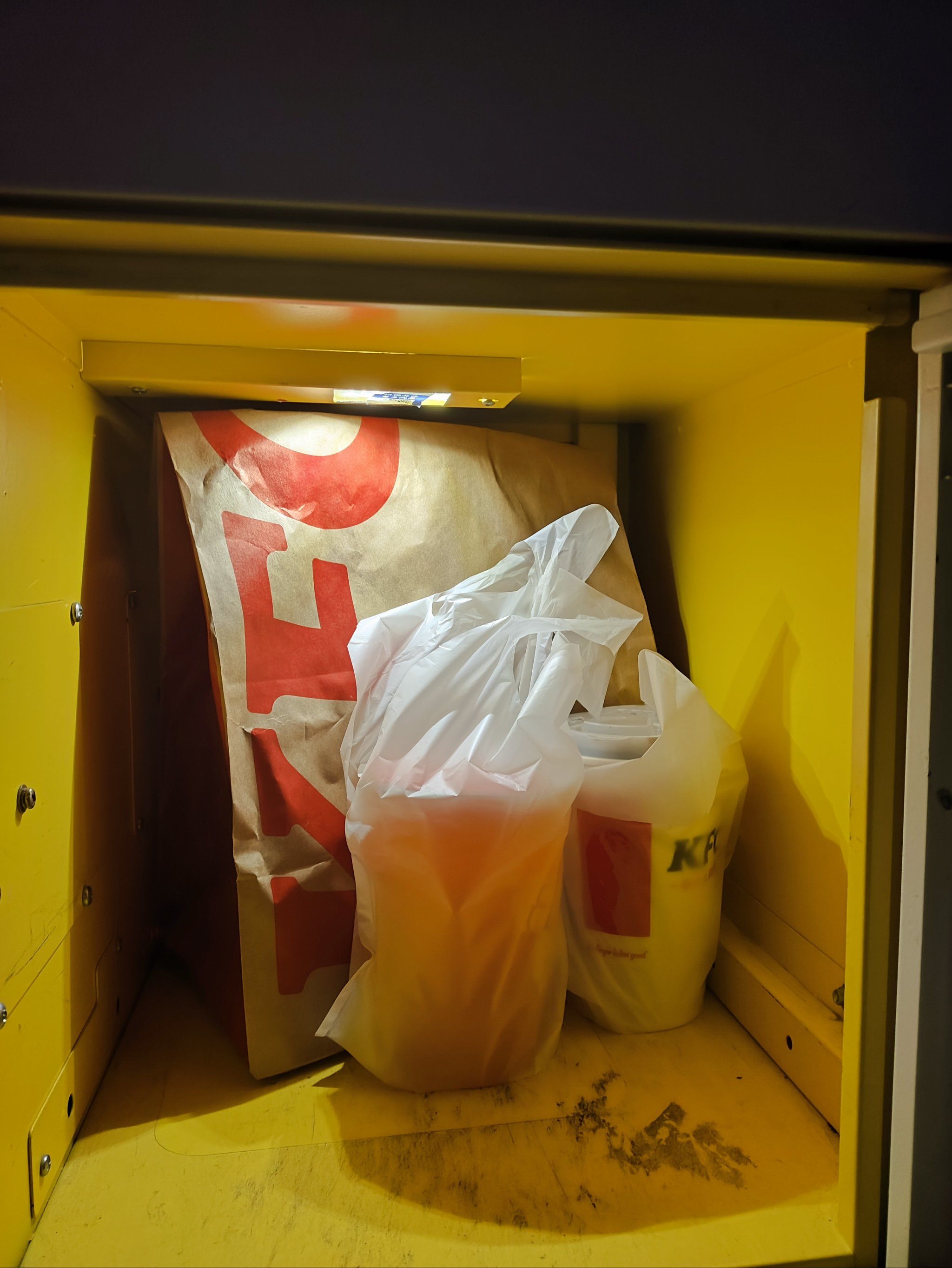 外卖贵柜那一束光