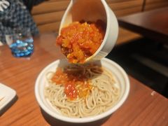 茄丁西红柿鸡蛋碱面-南门小馆·清真(国贸商城店)