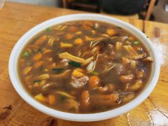 菌菇肉丝面-超爷叔面馆(西园店)