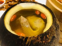 原只椰皇虫草花炖老鸽汤-十二粤味·顺德菜·烧鹅点心(五四广场店)