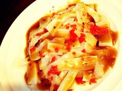 白灼墨鱼。。有股日料的味儿-黑鸡小馆(金源店)