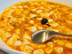 现拆蟹黄虾仁豆腐-蘇锦宴·淮扬菜烤鸭·小院(三元桥霄云路店)