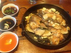 素颜烤鱼-院落创意菜