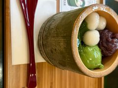 抹茶白玉丸子-中村藤吉(本店)