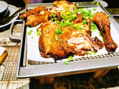 绿茶葱烤鸡-绿茶餐厅(松江万达店)
