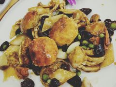 腊八醋蒜炒河蟹-卫鼎轩·家宴(水上公园店)